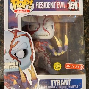 Glow In The Dark Resident Evil Tyrant Funko POP, Exclusive 6" Super Sized Vinyl